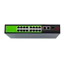上聯千兆 16口POE 交換機